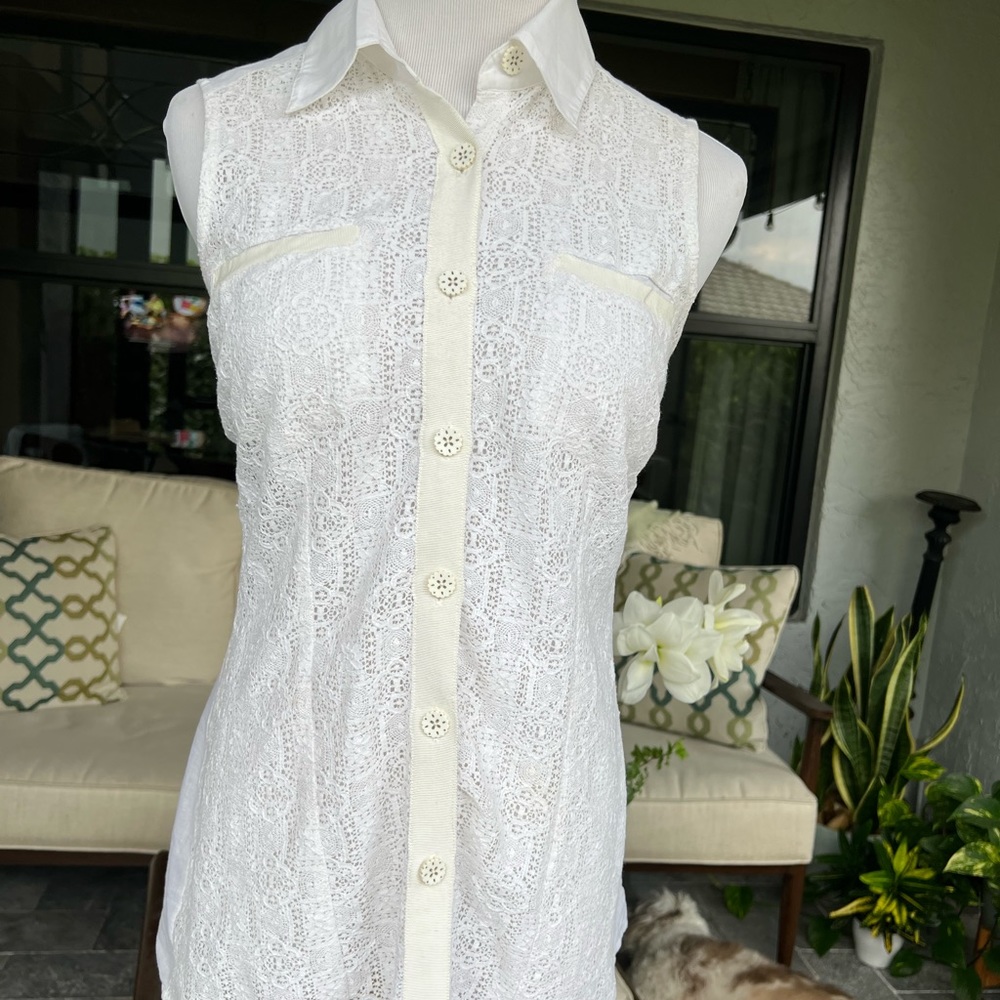 Cabi white top